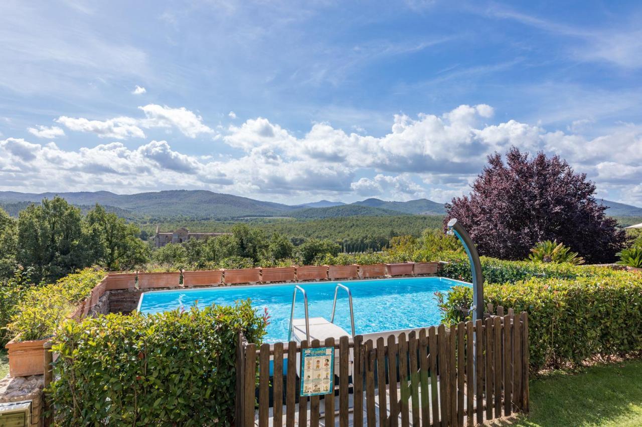 Villa La Cappella Monticiano Dış mekan fotoğraf