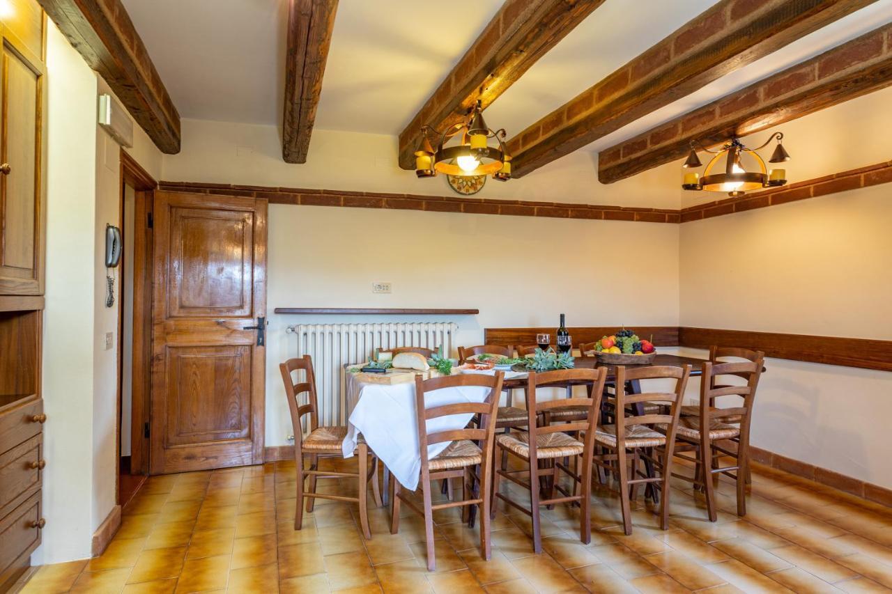 Villa La Cappella Monticiano Dış mekan fotoğraf