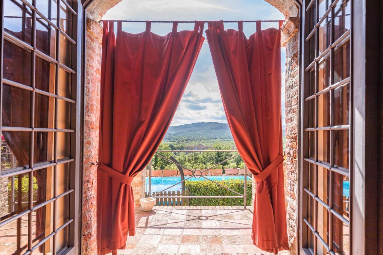 Villa La Cappella Monticiano Dış mekan fotoğraf