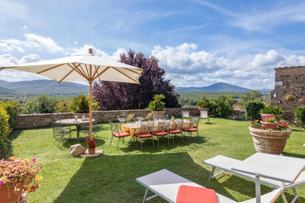 Villa La Cappella Monticiano Dış mekan fotoğraf
