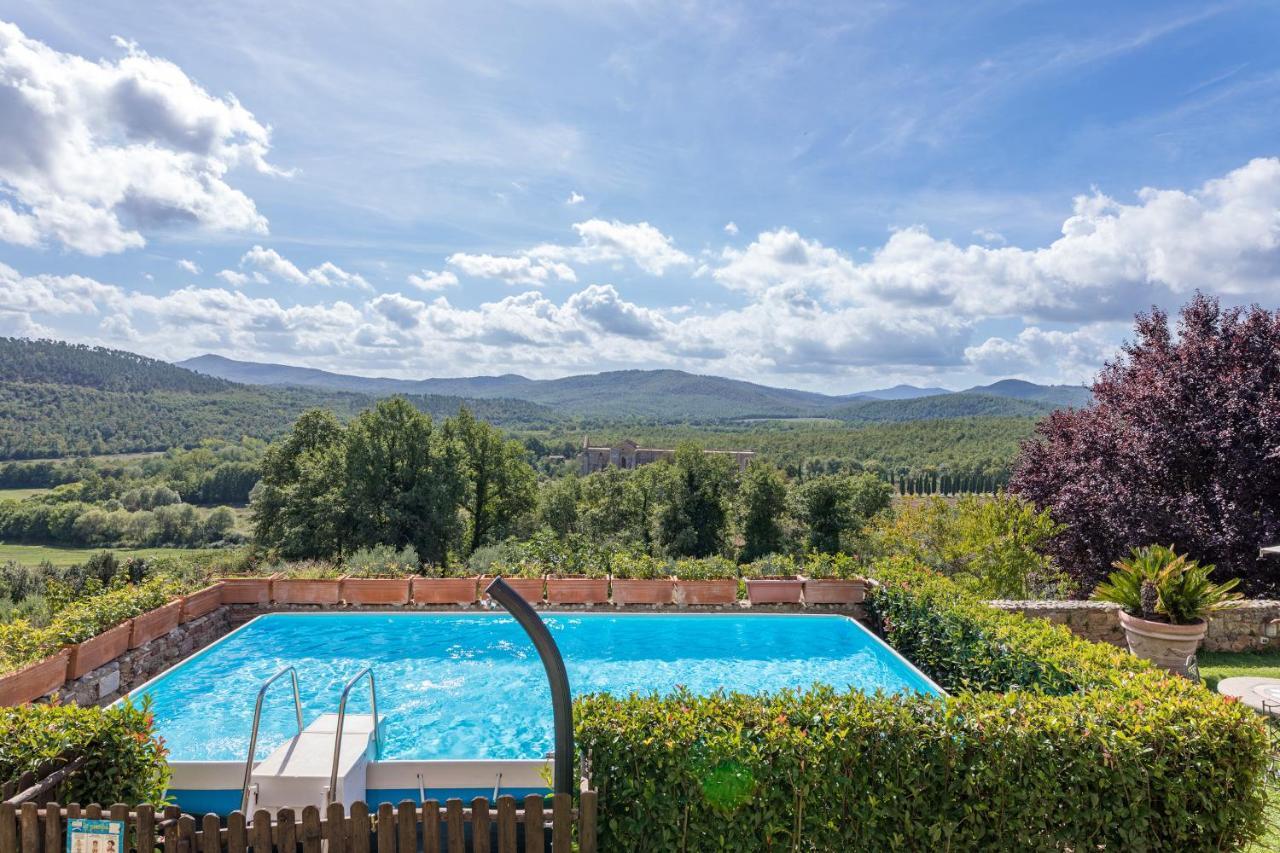 Villa La Cappella Monticiano Dış mekan fotoğraf